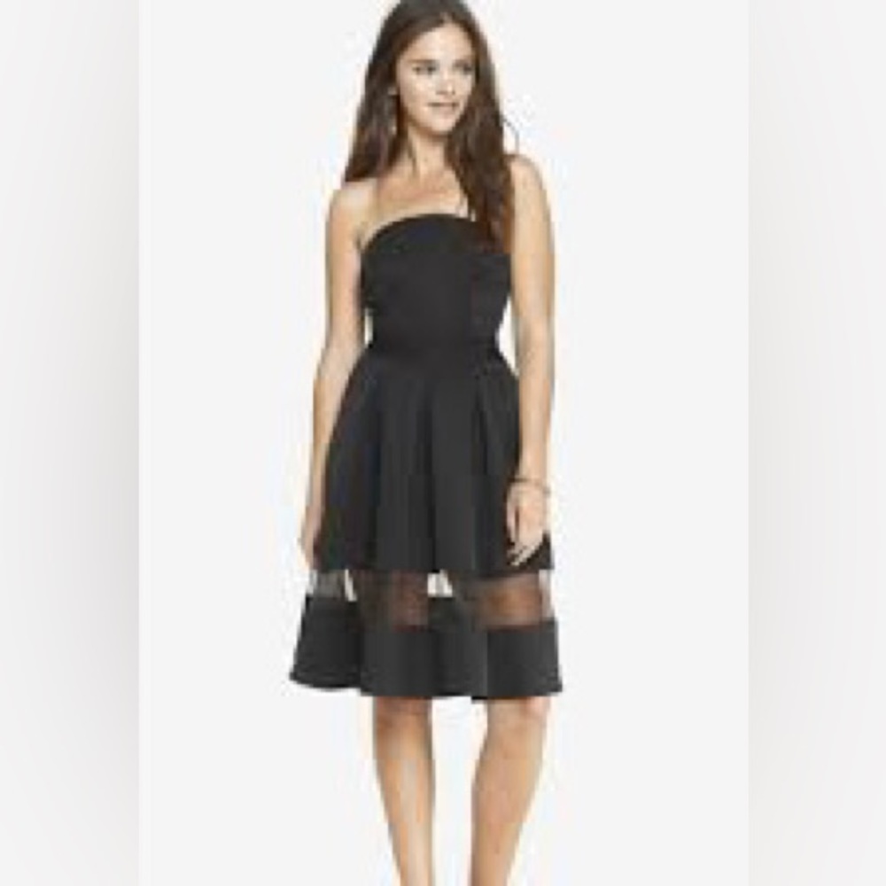 Black dress from express, size 8